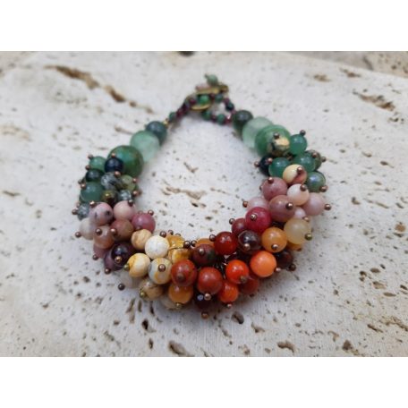 Ásványfüzér karkötő