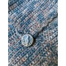 Horgolt tok kék melírozott fonalból