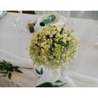 NÓRA-menyasszonyi csokor fátyolvirággal