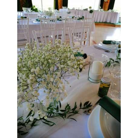 NÓRA-menyasszonyi csokor fátyolvirággal