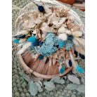 Virágcsokor száraz virágokkal 