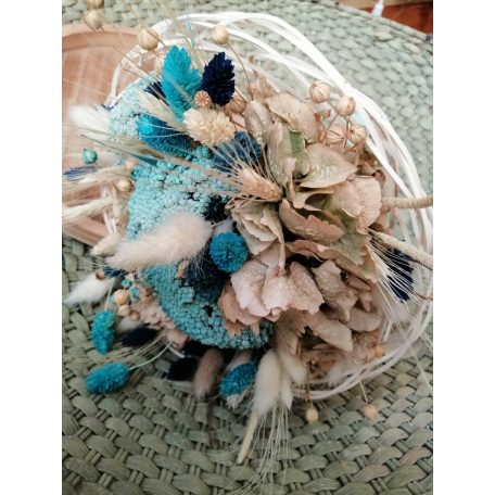 Virágcsokor száraz virágokkal 