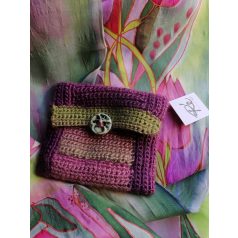 Horgolt kártyatartó